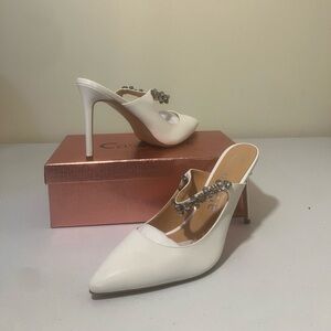 Castamere High Heeled Mule Shoes